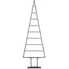Image de Mica Decorations Sapin De Noël Décoratif Noir H152xl15xl50cm