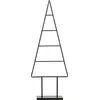 Image de Mica Decorations Décoration Arbre de Noël - L34 x l12 x H90 cm - Fer - Noir