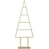 Image de Mica Decorations Décoration Arbre de Noël - L34 x l12 x H90 cm - Fer - Or