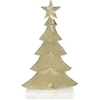 Image de Mica Decorations Sapin De Noël Décoratif Or H32xl7xl18cm