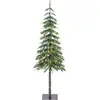Image de Black Box Arbre de Noël artificiel Lodge - 48x48x155 cm - PVC/Polyéthylène - Vert