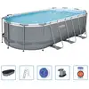Image de Bestway Power Steel piscine hors sol ovale 549x274x122 cm