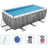Image de Bestway Power Steel Ensemble de piscine rectangulaire 412x201x122 cm