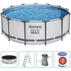 Image de Bestway Steel Pro MAX Ensemble de piscine ronde 396x122 cm