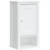 Image de vidaXL Armoire murale de salle de bain BERG Blanc 40x27x71,5 cm Pin massif