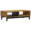 Image de vidaXL Table basse FLAM 100x50x32,5 cm Pin massif