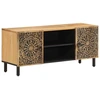 Image de vidaXL Armoire TV 105x33x46 cm bois massif mangue