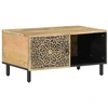 Image de vidaXL Table basse 80x50x40 cm en bois massif de manguier