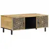 Image de vidaXL Table basse 100x54x40 cm en bois massif de manguier