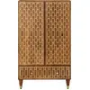 Image de vidaXL Highboard 60x33x100 cm bois massif mangue