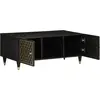 Image de vidaXL Table basse 100x54x40 cm en bois massif de manguier