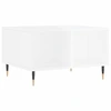 Image de vidaXL Table basse blanc brillant 60x50x36,5 cm Bois composite