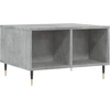 Image de vidaXL Table basse gris béton 60x50x36,5 cm Bois composite