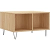 Image de vidaXL Table basse chêne Sonoma 60x50x36,5 cm Bois composite