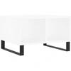 Image de vidaXL Table basse blanche 60x50x36,5 cm Bois composite