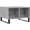 Image de vidaXL Table basse gris béton 60x50x36,5 cm Bois composite