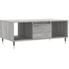 Image de vidaXL Table basse Gris Sonoma 90x50x36,5 cm Bois composite
