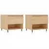 Image de vidaXL Tables basses 2 pièces chêne Sonoma 50x46x50 cm bois composite