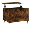 Image de vidaXL Table basse chêne fumé 60x44,5x45 cm Bois composite