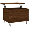 Image de vidaXL Table basse marron imitation chêne 60x44,5x45 cm Bois composite