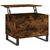 Image de vidaXL Table basse chêne fumé 60x44,5x45 cm Bois composite