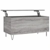 Image de vidaXL Table basse Gris Sonoma 90x44,5x45 cm Bois composite