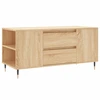 Image de vidaXL Table basse chêne Sonoma 102x44,5x50 cm Bois composite