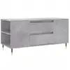 Image de vidaXL Table basse gris béton 102x44,5x50 cm Bois composite