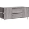 Image de vidaXL Table basse Gris Sonoma 102x44,5x50 cm Bois composite
