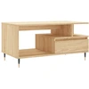 Image de vidaXL Table basse en chêne Sonoma 90x49x45 cm Bois composite