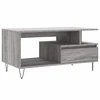 Image de vidaXL Table basse Gris Sonoma 90x49x45 cm Bois composite