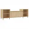 Image de vidaXL Armoire TV Chêne Sonoma 160x35x55 cm Bois composite