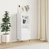 Image de vidaXL Highboard blanc 40x36x110 cm Bois composite