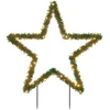 Image de vidaXL Étoile de Noël avec piquet de terre et 115 LED 85 cm