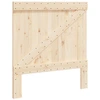 Image de vidaXL Tête de lit 100x104 cm pin massif