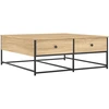 Image de vidaXL Table basse chêne Sonoma 100x99x40 cm Bois composite
