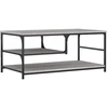 Image de vidaXL Table basse Gris Sonoma 90x49x40 cm Bois composite