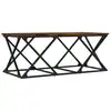 Image de vidaXL Table basse chêne fumé 100x49x40 cm bois composite