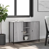 Image de vidaXL Sideboard Gris Sonoma 100x35x70 cm Bois composite