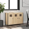Image de vidaXL Sideboard Chêne Sonoma 100x35x70 cm Matériau dérivé du bois