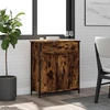 Image de vidaXL Sideboard chêne fumé 70x30x80 cm bois composite