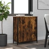 Image de vidaXL Sideboard chêne fumé 70x30x80 cm bois composite