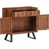 Image de vidaXL Armoire à tiroirs brun miel 70x35x70 cm Bois massif acacia