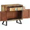 Image de vidaXL Armoire à tiroirs Multicolore 70x35x70 cm Vieux bois massif