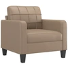 Image de vidaXL Fauteuil Cappuccino-Brown 60 cm similicuir