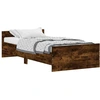 Image de vidaXL Cadre de lit sans matelas chêne fumé 90x200 cm bois composite