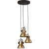 Image de vidaXL Lampe suspendue 25 W laiton antique 30x30x100 cm E27
