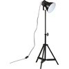 Image de vidaXL Lampadaire 25 W noir 35x35x65/95 cm E27