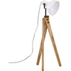 Image de vidaXL Lampadaire 25 W blanc 45x45x120 cm E27
