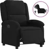 Image de Fauteuil relax Réglable électriquement Noir velours 86 x 71 x 99 cm